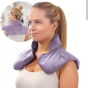 SHARPER IMAGE Lavender Warming & Cooling Aromatherapy Neck & Shoulder Wrap